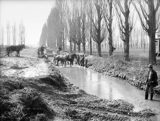 Dredging the 1000 South Canal